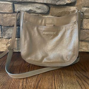 Frye - Olivia large leather crossbody bag